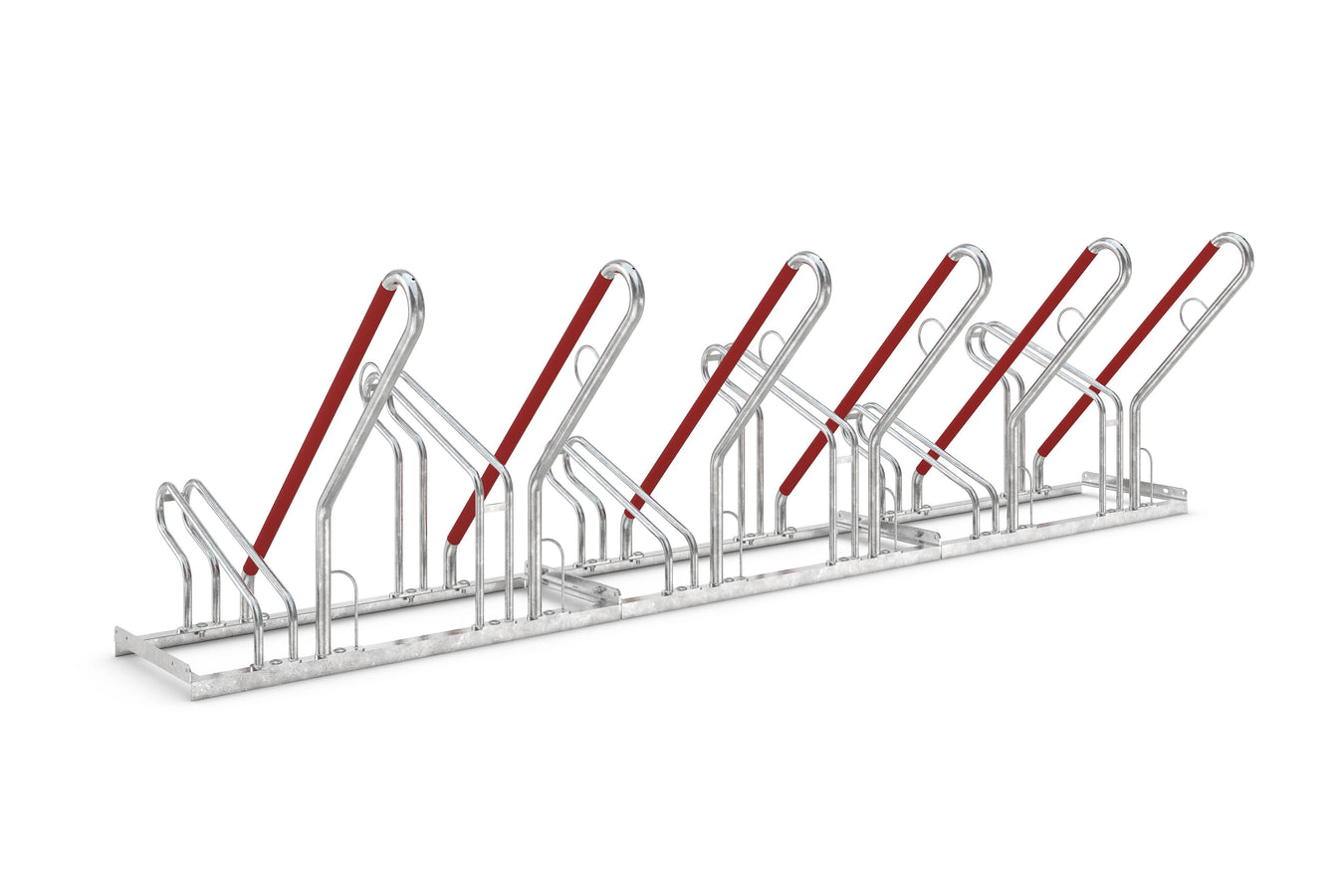 Robuster Fahrradständer – platzsparende Abstelllösung für alle Fahrradtypen, ideal für Zuhause, Unternehmen und öffentliche Bereiche