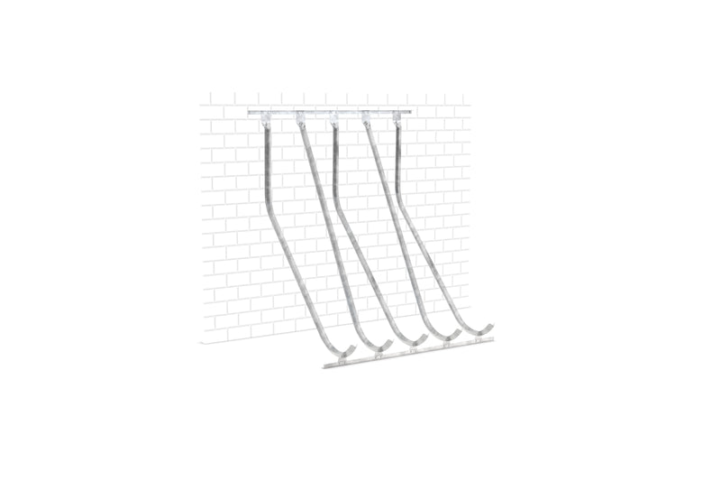 Schräghochparker Wand 5er