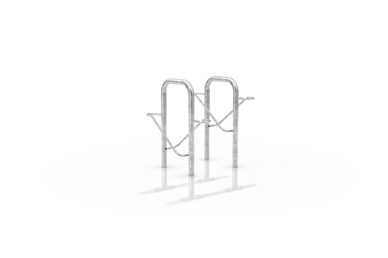 Anlehnbügel Strap | Platzsparendes Fahrradparksystem einseitig