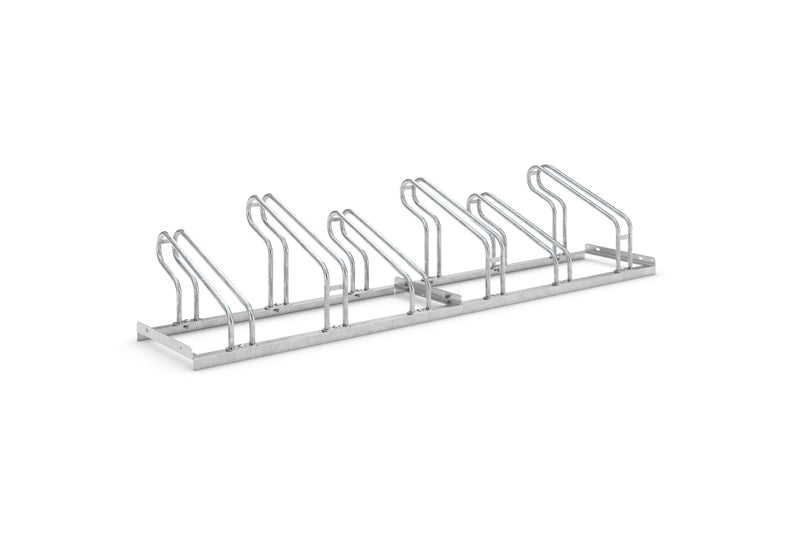 Bügelparker 2000 verzinkter Fahrradständer mit Hoch-/Tiefeinstellung