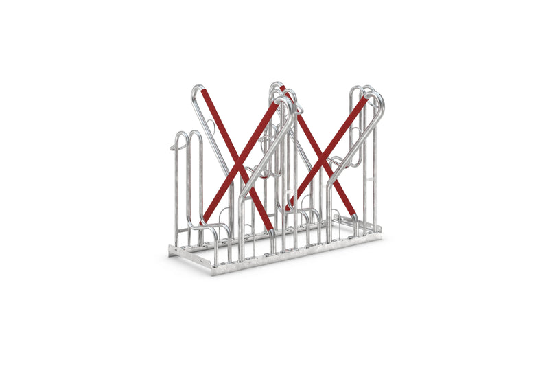 Anlehnparker 4500 4er doppelseitig