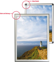 Klapprahmen 32 mm Rondo und Gehrung