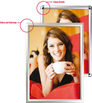 Klapprahmen 25 mm Rondo und Gehrung