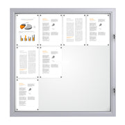 Schaukasten für außen 12 mal DIN A4