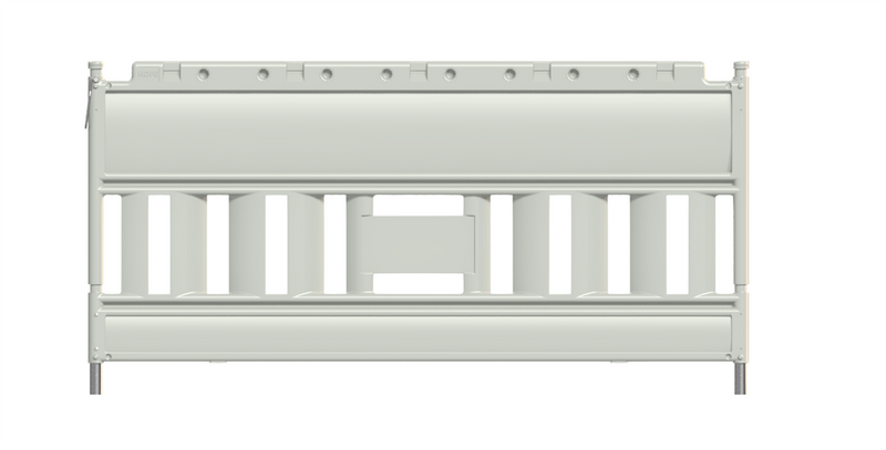 Euro2 Absperrschrankengitter Typ NOX | Sichere Absperrung