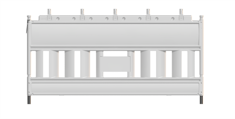 Euro2 Absperrschrankengitter Typ NOX | Sichere Absperrung