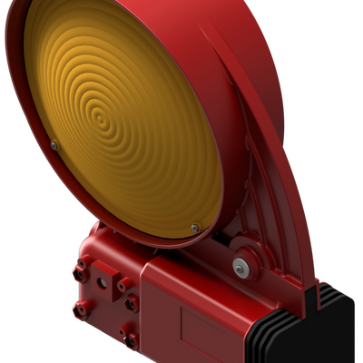 Bakenleuchte für Baustellenabsicherung