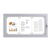 Schaukasten für außen 3 mal DIN A4