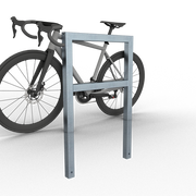 Rechteckrohr 60 x 60 verzinkt mit Querholm