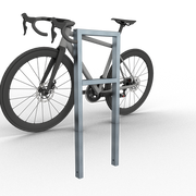 Rechteckrohr 60 x 60 verzinkt mit Querholm