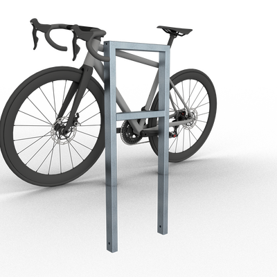 Rechteckrohr 60 x 60 verzinkt mit Querholm