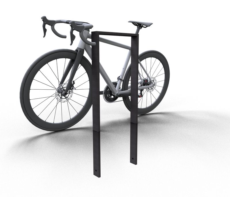 Anlehnbügel 80x 20 mm ohne Querholm