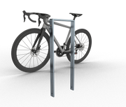 Anlehnbügel 80x 20 mm ohne Querholm