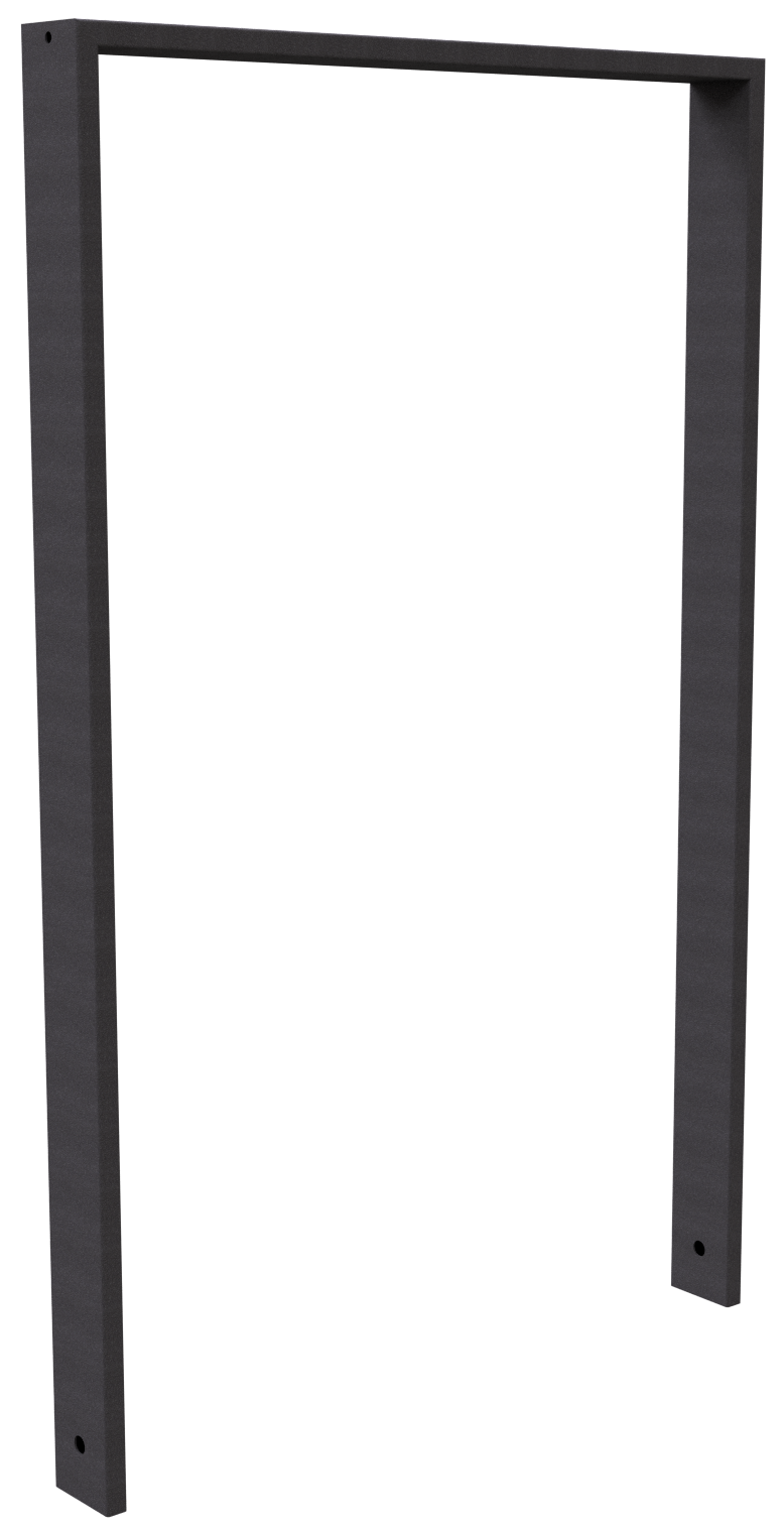 Anlehnbügel 80x 20 mm ohne Querholm