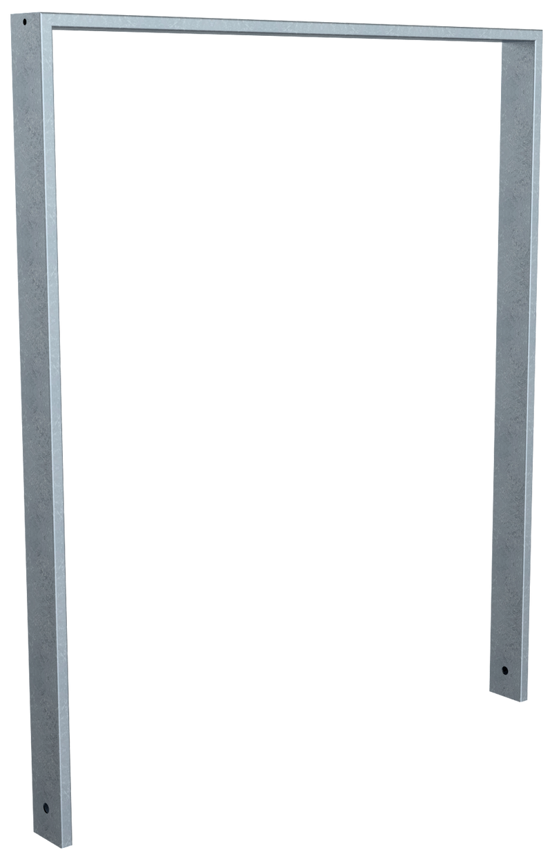 Anlehnbügel 80x 20 mm ohne Querholm