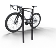 Anlehnbügel 80x 20 mm mit Querholm
