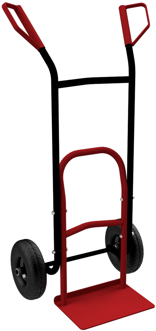 Sackarre Stahl Schwarz rot