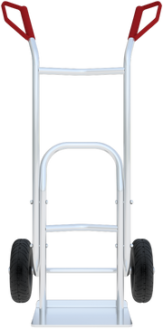 Sackkarre aus Aluminium von vorne