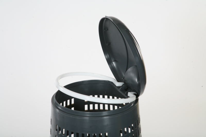 Abfallsammler aus Kunststoff Detail Befestigungsring