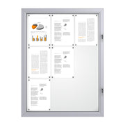 Schaukasten für außen 9 mal DIN A4