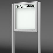 Schaukasten mit Ständer