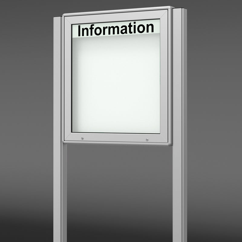 Schaukasten mit Ständer