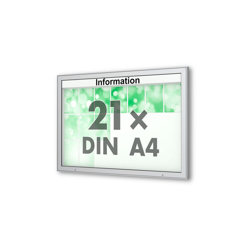 Wandschaukasten 21 x A4