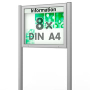 Schaukasten mit Ständer 8 x A4