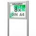 Schaukasten mit Ständer 8 x A4