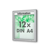 Wandschaukasten 12 x A4