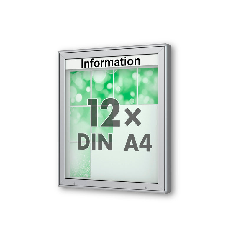 Wandschaukasten 12 x A4