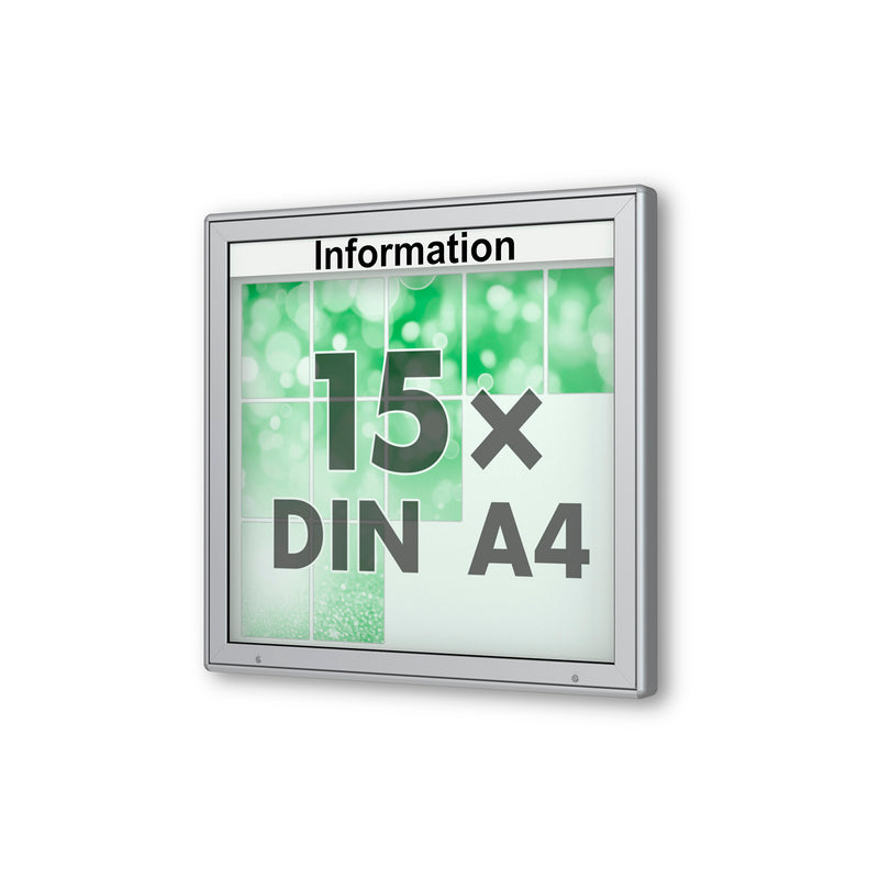 Wandschaukasten 15 x A4