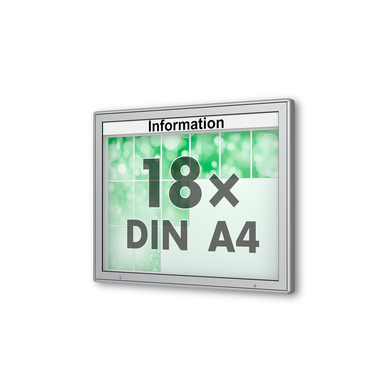 Wandschaukasten 18 x A4