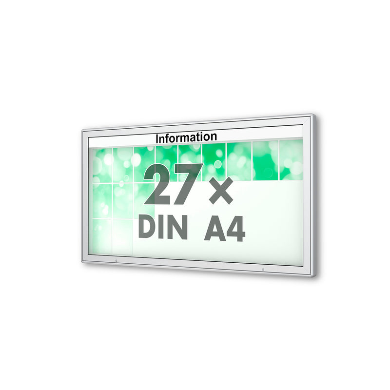 Wandschaukasten 27 x A4