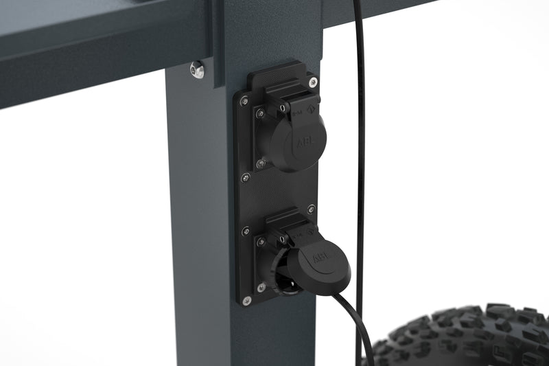 Ladestation für E-Bikes – Nachrüstbar für Anlehnparker XBF