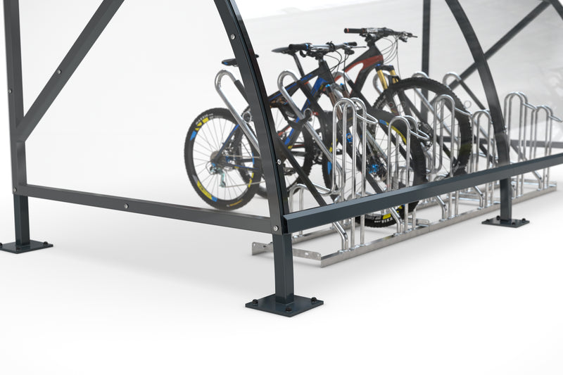 Fahrradüberdachung Unterstand Bamberg Detail