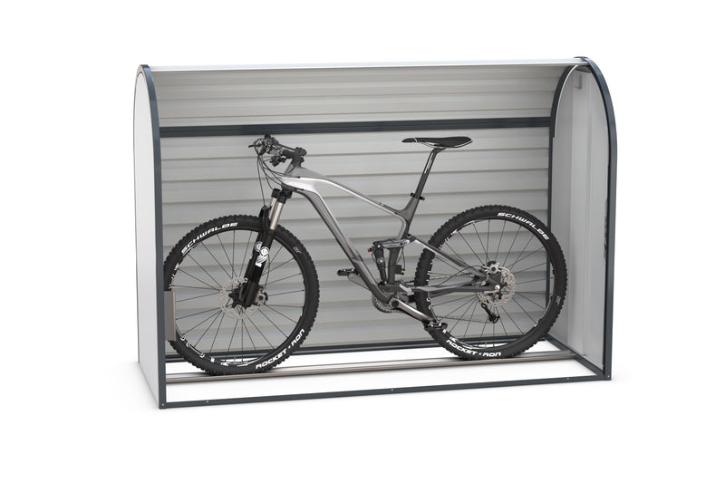 Fahrradgarage BikeBox 3 Seite offen
