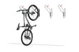 Fahrrad-Hängparker Wandmontage