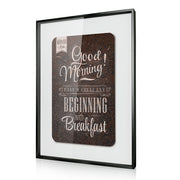 Objektrahmen schwarz