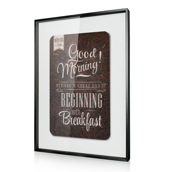 Objektrahmen schwarz