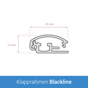 Profil des Klapprahmen