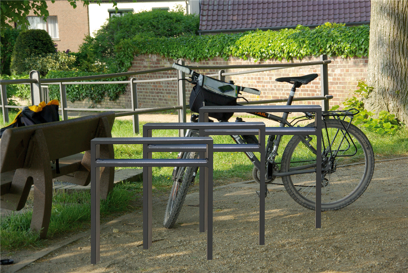 Umgebung mit Anlehnbügeln